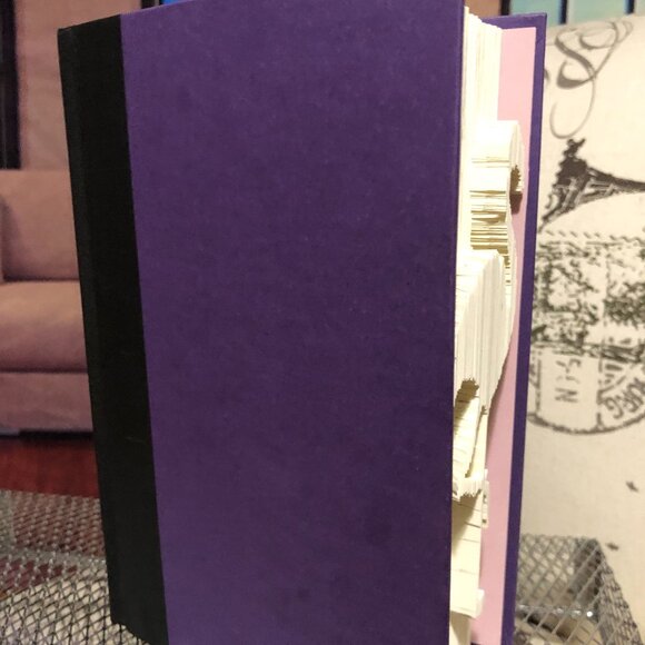 Unique Handcrafted Folded/Cut Book Art - A True Conversation Piece! Flamingo Bay - Picture 2 of 7